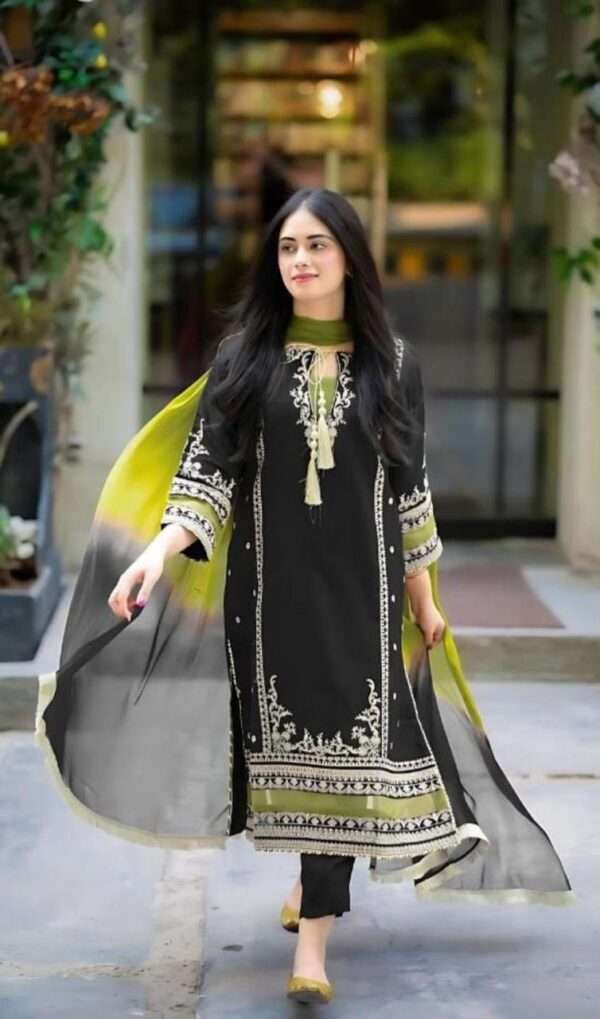 Omal by Komal Lawn OK-011 | Premium Embroidered Summer Collection in 2025